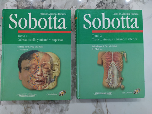 Atlas De Anatomía Humana Sobotta Tomo 1 Y 2