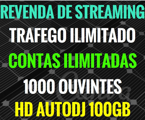 Revenda Streaming Contas Ilimitadas 100gb R$1