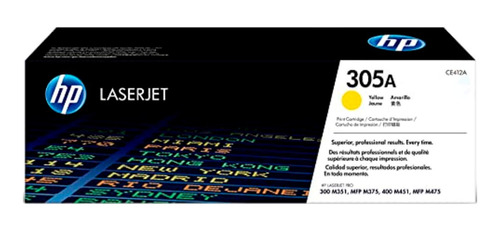 Toner Hp 305a Yellow Laserjet Ce412a 2600pg