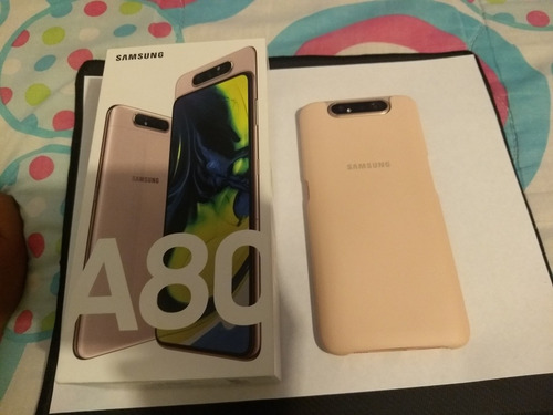 Imagen 1 de 5 de Celular Samsung A 80 Rosado
