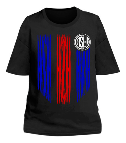 Remeron Mujer San Lorenzo Almagro Cuerva Escudo Remera