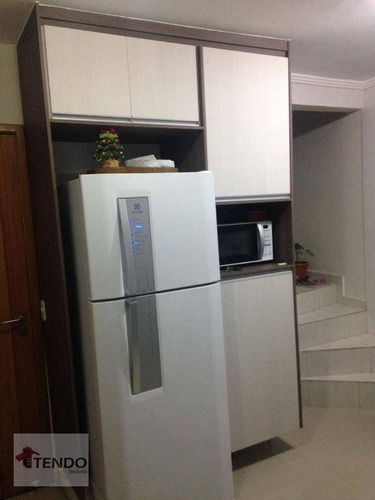 Imagem 10 de 21 de Imob01 - Cobertura 49 M² - Venda - 2 Dormitórios - Utinga - Santo André/sp - Co0107