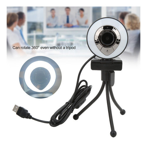 Cámara De Ordenador Web 1080p Hd Usb2.0 Con Enfoque Automáti