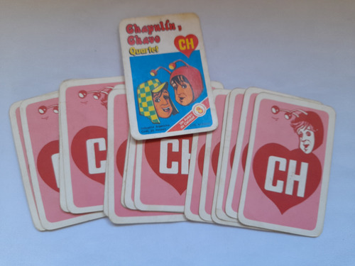 Cartas, Naipes Chapulín Y Chavo. Quartet (Usado)