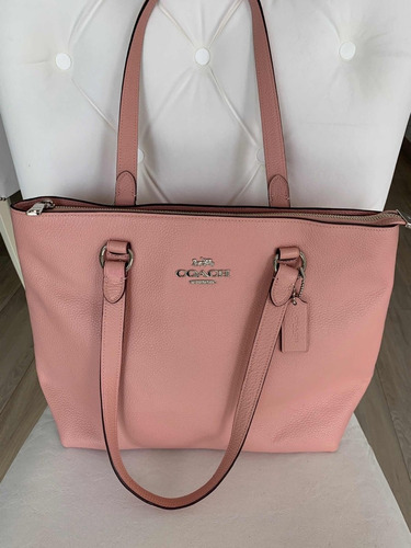Cartera Coach Original !!! Cuero Genuino , Traída De Miami
