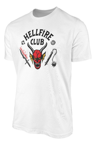 Polera Hombre Hellfire Club Stranger Thing Personalizada