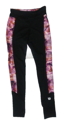 Leggins Wilson T: Ch Color Negro Con Estampado Para Dama