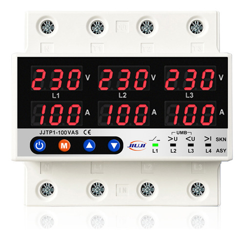 Función De Fase Síncrona Del Protector De Aparatos Eléctrico