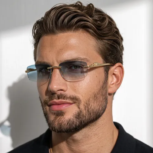 Óculos De Sol Retagular Masculino Feminino Hype Moda Tigre - R$ 76,49