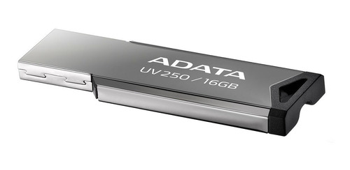 Memoria USB Adata UV250 AUV250-16G-RBK 16GB 2.0 plateado