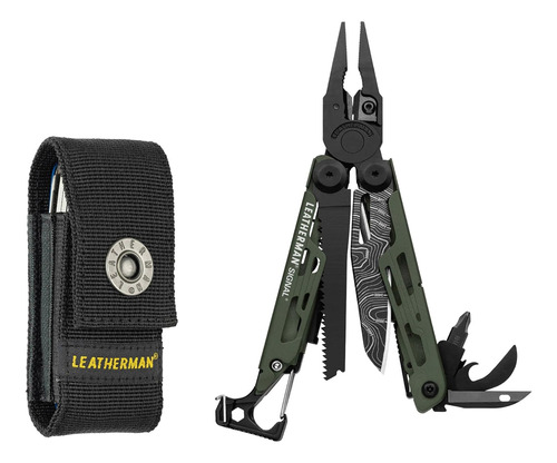 Multiherramienta Con Iniciador De Fuego Y Navajas Leatherman