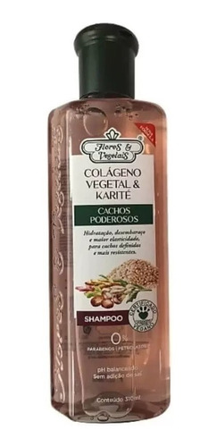 Flores E Vegetais Cachos Poderosos Shampoo 310ml