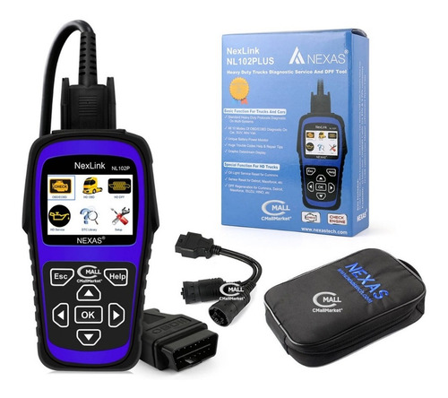 Scanner Automotriz Para Vehiculos Livianos Y Pesados 12v 24v
