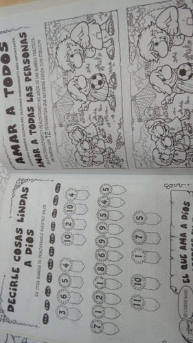 Imagen 2 de 3 de Consejos Para Vivir Libro Bíblico Para Colorear Pack 20 Unid