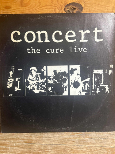 Lp The Cure Concert Live Vinilo Original 1987