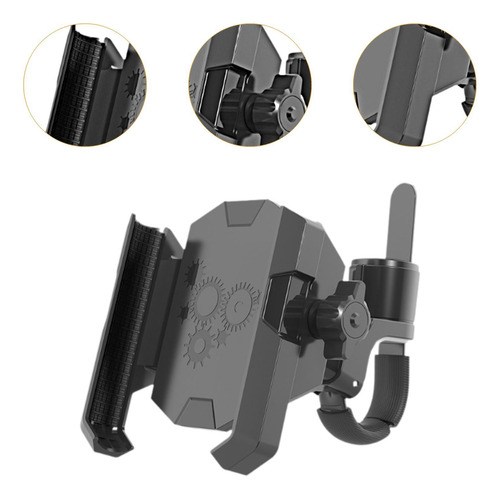 2 Soporte Universal Para Teléfono En Bicicleta, Ajuste De