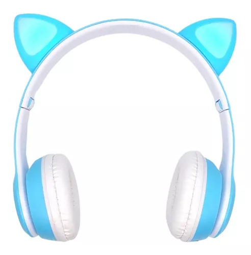 Auricular Headphones Para Nenas Orejitas Gatito Viv-23m