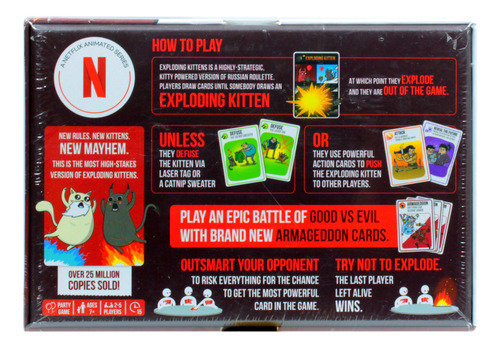 Exploding Kittens Party Game Cards Game Good Vs Evil 2022