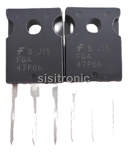Fqa47p06 60v Canal P Mosfet Ic