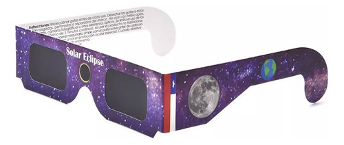 Lentes Para Eclipse Solar Lentes De Seguridad 5pc