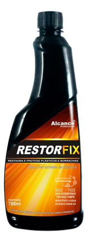 Restaura Plásticos Restorfix 700ml Alcance Profissional