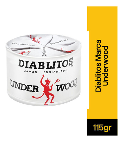 Jamon Enlatado O Diablito 115 G/ Pack 2 Und