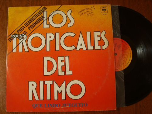 Los Tropicales Del Ritmo Que Lindo Jueguito Promo Vinilo Nm