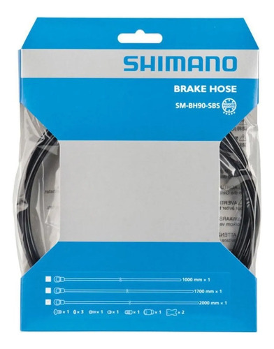 Mangueira Freio Shimano Zee Sm-bh90-sbs 2000mm Preta