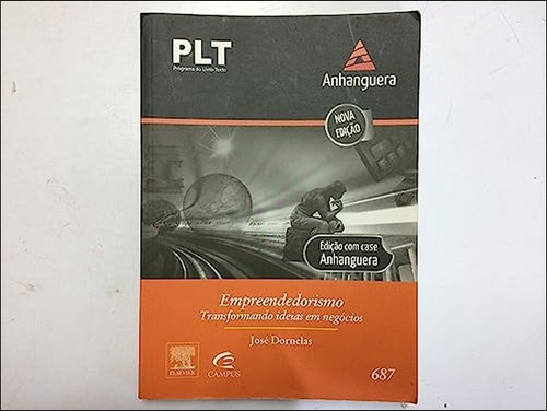 Empreendedorismo - Transformando Ideias Em Negócios Plt 687 De José Dornelas Pela Campus (2012) (Usado)