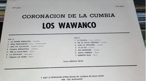 Los Wawanco Coronacion De La Cumbia Lp Argentino / Kktus