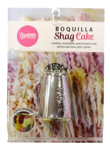 Pico Boquilla N° 235 Parpen Shag Cake Efecto Lana Pelo Pasto