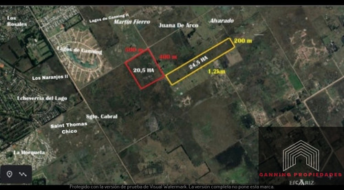 45 Hectáreas Inmejorable Ubicación En Canning Ideal Inversión Desarrollo
