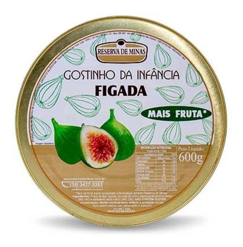 Figada Gostinho De Infância-reserva De Minas-600g