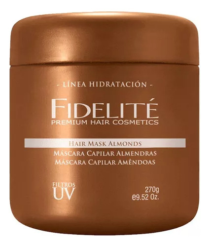 Kit X2u Repara E Hidrata Fidelite Almendras + Keratina X270g