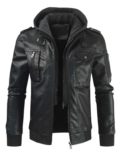 Q Coat, Moderno, De Piel Gruesa, Manga Larga, Para Hombre