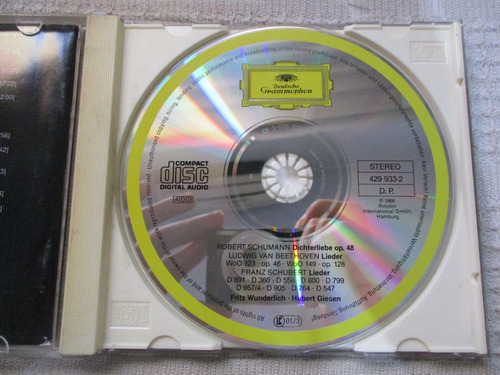 Fritz Wunderlich - Schumann Dichterliebe. Beethoven - Lieder