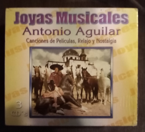 Cds De Anotnio Aguilar Joyas Musicales (Usado)