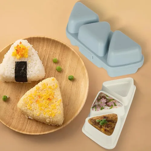 Molde De Onigiri 6 En 1 Hibilder Triangular Antiadherente