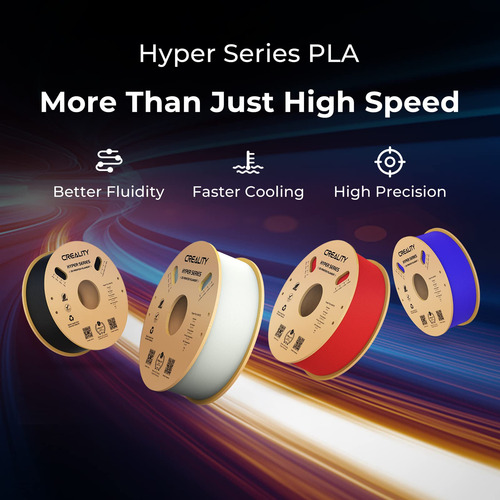 Filamento Creality Pla 0.069 Pulgadas Para K1 Max 2.2 Lbs Mm