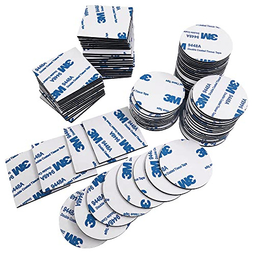 Sticky Double Sided Mounting Tape, 140pcs Double Sided ...