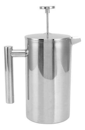 Cafetera French Press De Acero Inoxidable 304 De Doble Pared