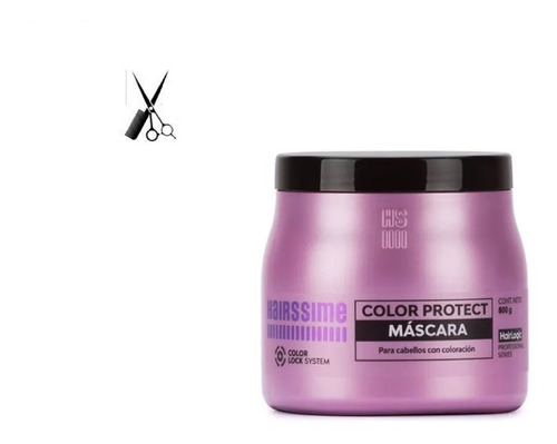 Mascara Color Protect Hairssime Color Brillo Nutricion