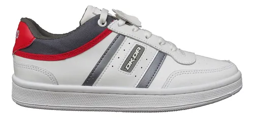 Tenis Blancos Oxford Dkda 7150 Suela Smith Env o gratis