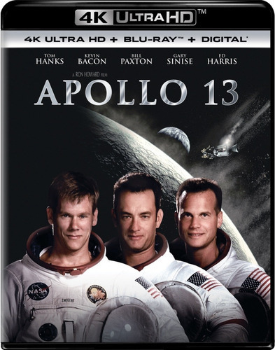 Apollo Apolo 13 Trece Tom Hanks Kevin Bacon 4k Uhd + Blu-ray