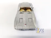 Comprar Miniatura del Corvette Sting Ray 1963, escala 1:36 Kinsmart, color plateado