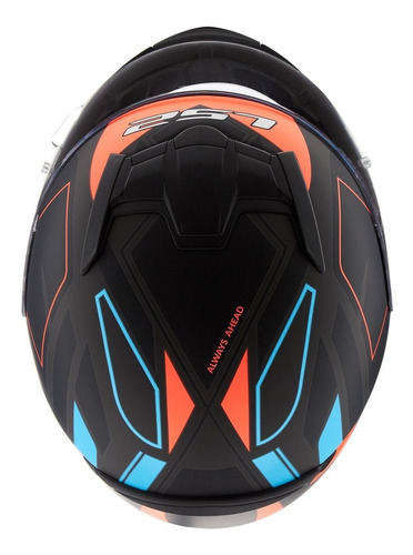 Imagen 7 de 8 de Casco Moto Ls2 Integral 352 Rookie Cypress Pr