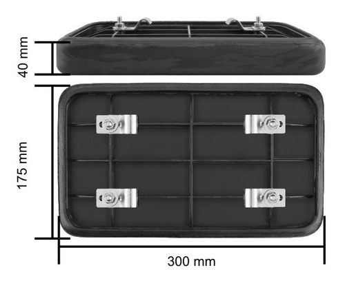 Imagem 4 de 7 de Assento Safari Almofada Para Garupa Bagageiro Bicicleta Kalf