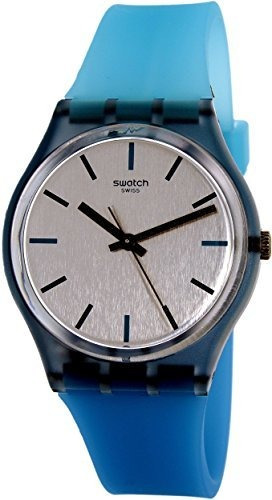 Reloj Swatch Sea-pool Para Mujer Con Correa De Silicona