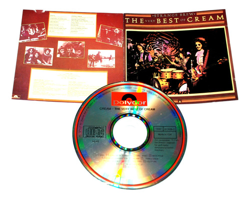 Cream - Strange Brew The Best Eric Clapton Led Zeppelin C1 (Usado)