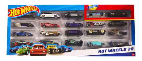 Auto Hot Wheels Pack X 20 U. Mattel H7045